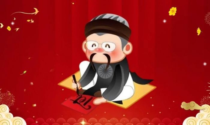 Ông Đồ phiên bản chibi độc đáo