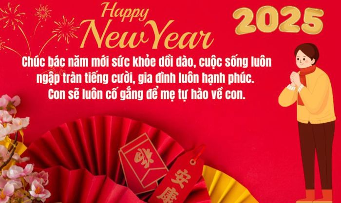 Lời chúc Tết dành cho mẹ người yêu