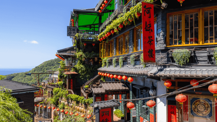 Choose accommodations at hotels in Jiufen, Taiwan