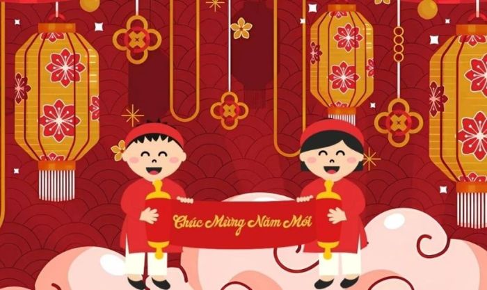Hình nền máy tính chúc mừng năm mới