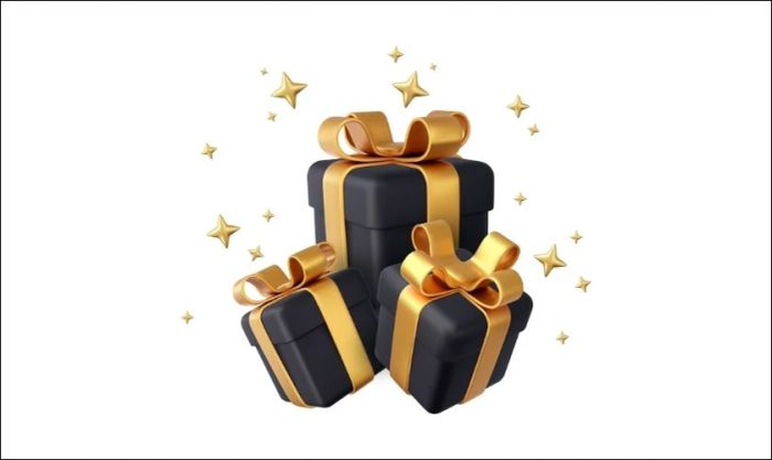 Icon hộp quà với thiết kế thanh lịch và đẳng cấp