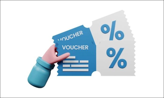Voucher giảm giá - icon đẹp mắt và thu hút