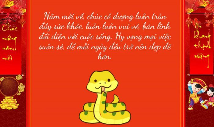 Những lời chúc Tết cô chú ngắn gọn nhưng đầy ý nghĩa