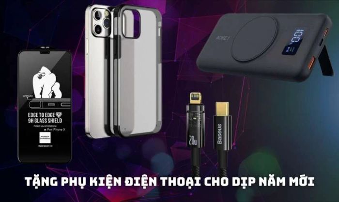 Tặng phụ kiện điện thoại nhân dịp Tết Nguyên Đán