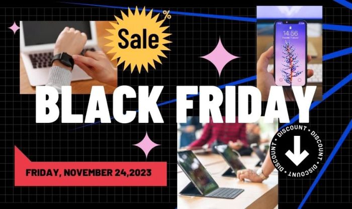 Black Friday thường giảm giá những mặt hàng nào