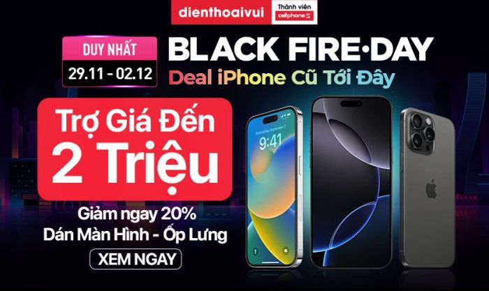 iPhone có được giảm giá vào Black Friday không?