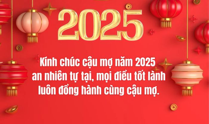 Lời chúc Tết dành cho cậu mợ thể hiện lòng kính trọng và biết ơn