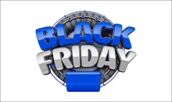 Icon Black Friday với sắc xanh dương tươi mới