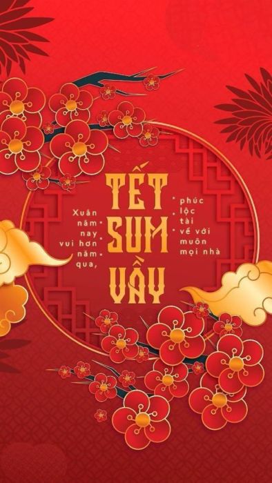 Hình nền Tết sum vầy đẹp và ý nghĩa