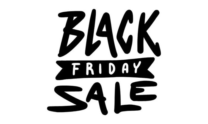 Logo Black Friday thiết kế lạ mắt và thu hút ánh nhìn