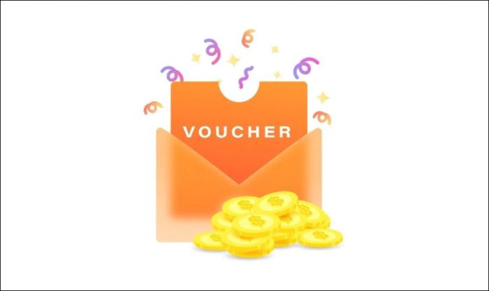 Icon voucher dễ thương dành riêng cho ngày Black Friday