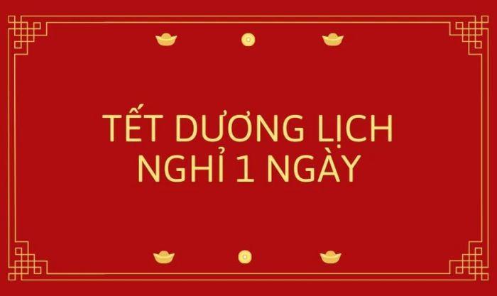Tết Dương lịch 2025 nghỉ bao nhiêu ngày?