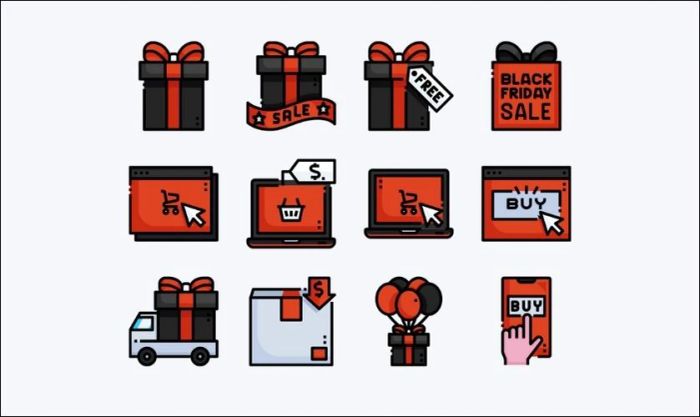 Xác định mục tiêu và lên bố cục cho thiết kế Black Friday