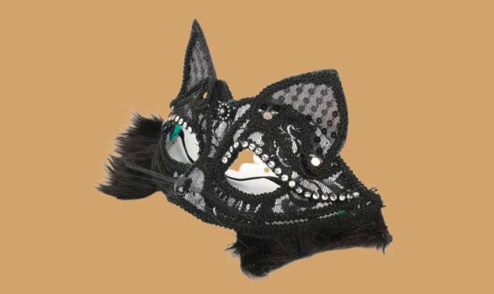 Hướng dẫn làm mặt nạ Halloween từ ren đẹp mắt