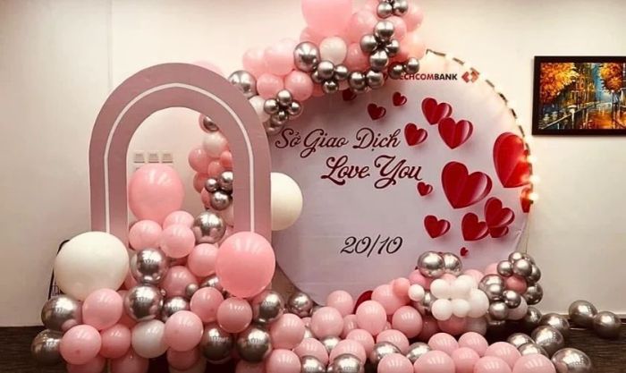 Ý tưởng trang trí ngày 20/10 dành cho công ty
