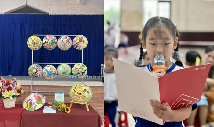 Gợi ý bài thuyết trình trang trí nón lá 20/10