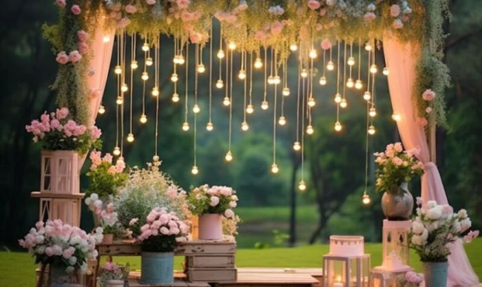 Gợi ý cách trang trí kết hợp hoa tươi và hoa khô