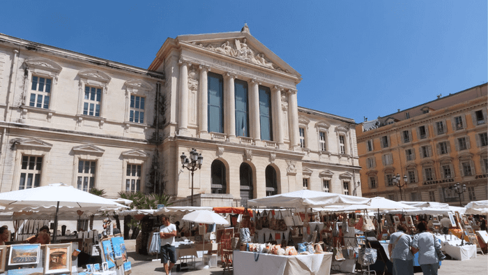 Place du Palais Among France's Tourist Destinations