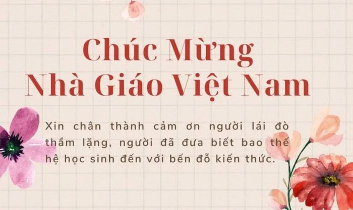 Mẫu frame đăng STT chúc mừng ngày 20/11 trên Facebook
