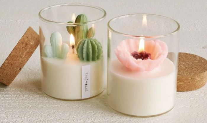 Tự tay làm nến thơm để tặng quà handmade cho ngày 20/10.