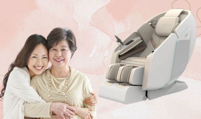 Dành tặng mẹ chồng ghế massage nhân ngày 20/10