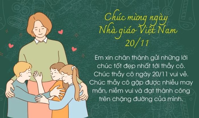 Những bức ảnh kèm theo câu chúc đầy tình cảm và ý nghĩa