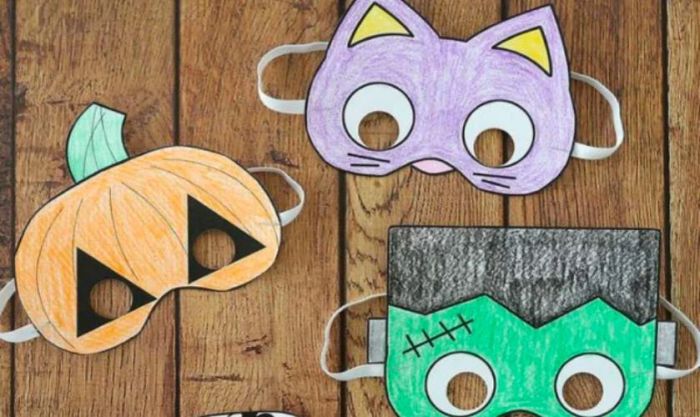 Tạo mặt nạ Halloween từ giấy dễ dàng và nhanh chóng