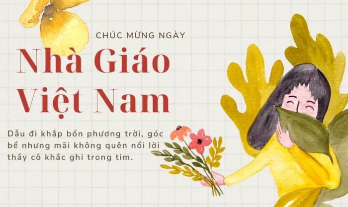 Mẫu frame đăng STT chúc mừng ngày 20/11 trên Facebook