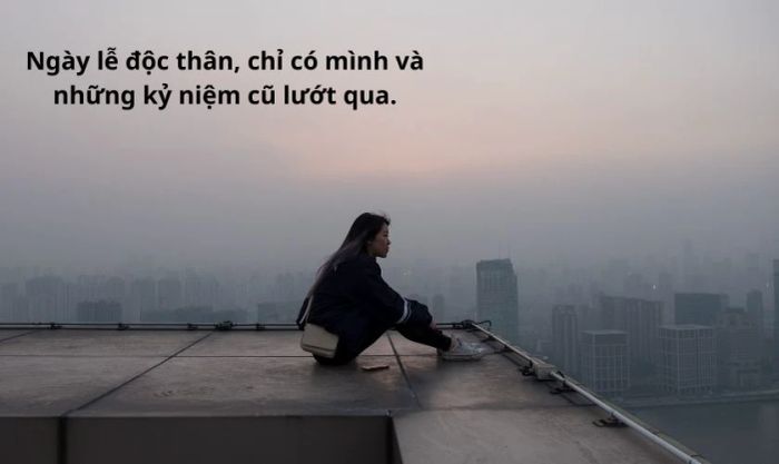 Cap ngày lễ độc thân buồn