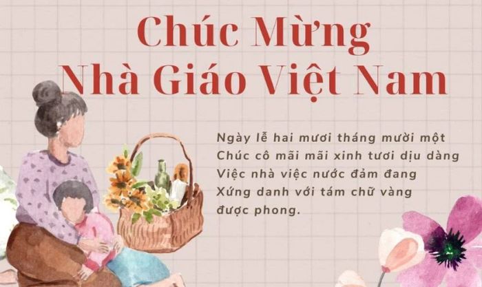 Mẫu frame đăng STT chúc mừng ngày 20/11 trên Facebook