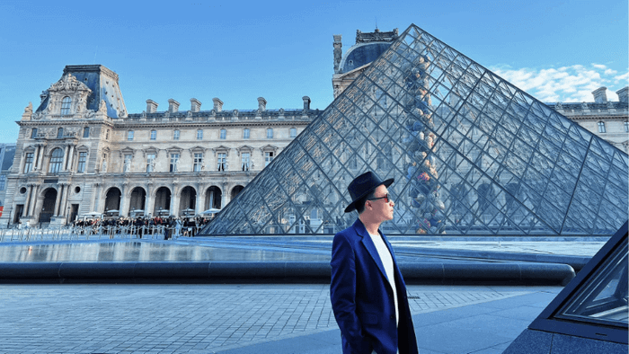 The Louvre Museum is one of the most famous landmarks in Paris