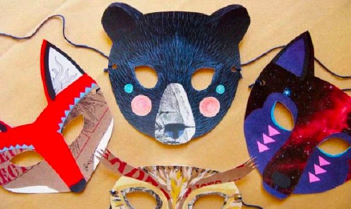 Hướng dẫn làm mặt nạ Halloween bằng giấy cực kỳ dễ