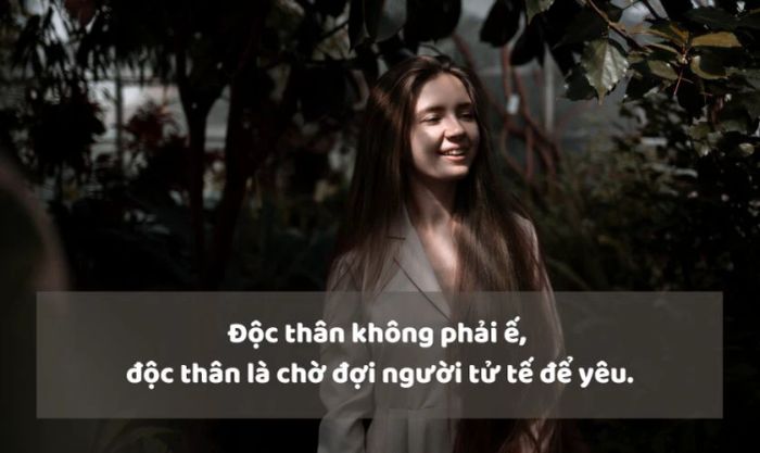 Cap ngày lễ độc thân thả thính