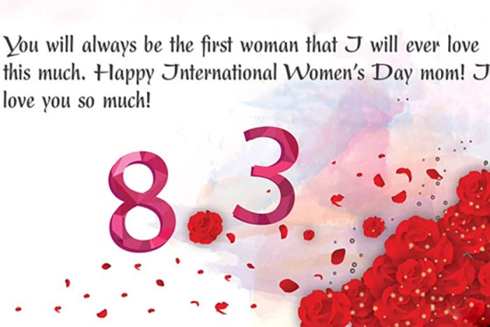 Thiệp mừng 8/3 ý nghĩa dành tặng mẹ thân yêu