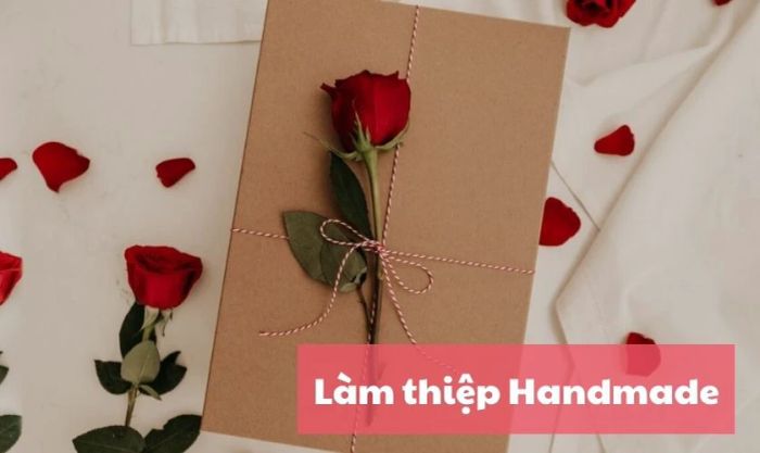 Tự làm thiệp Valentine handmade đầy ngọt ngào