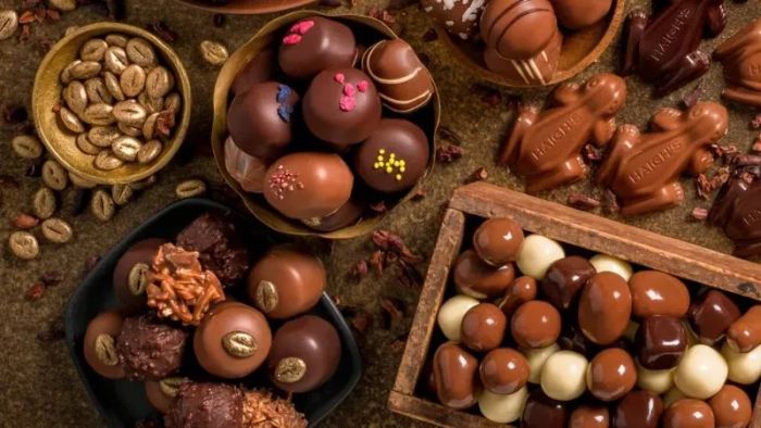 Haigh’s chocolates are handmade