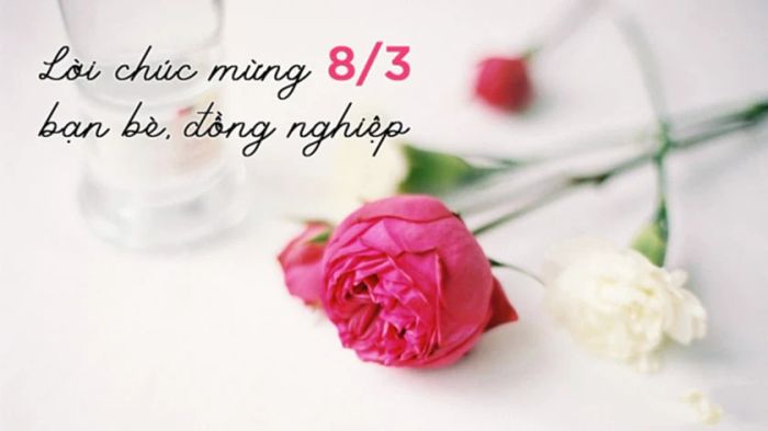 Chúc mừng ngày Quốc tế Phụ nữ 8/3