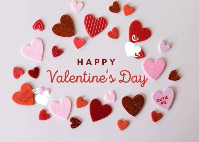 valentine trắng
