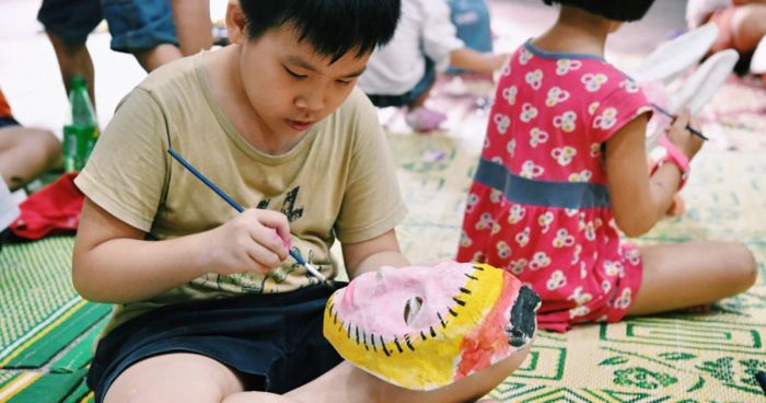 Lưu ý khi tạo mặt nạ Trung thu cho bé