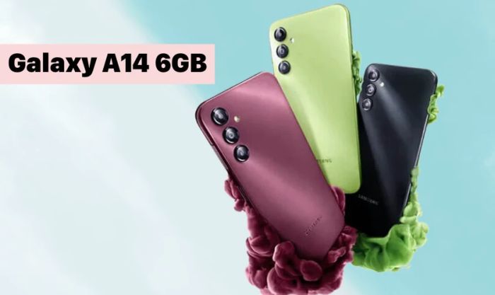 Samsung Galaxy A14 6GB - Điện thoại giá rẻ phù hợp cho học sinh