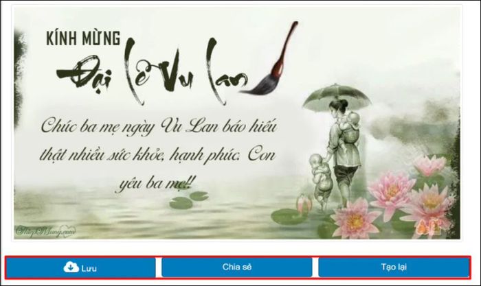 Cách làm thiệp Vu Lan báo hiếu tại nhà bước 5