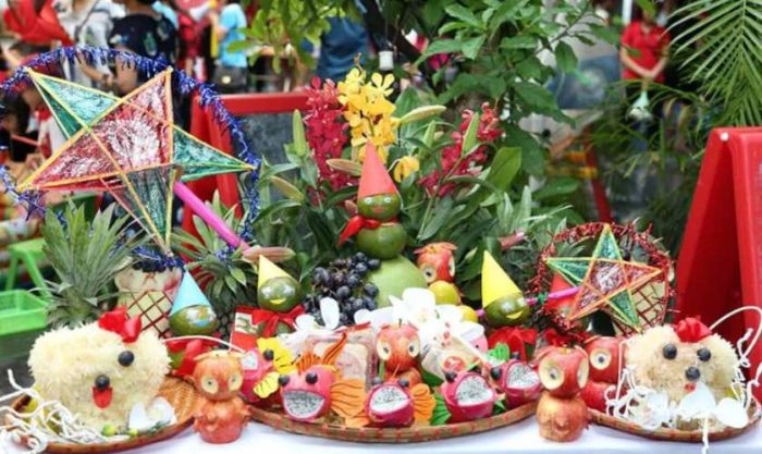 Trang trí mâm cỗ với những hình tượng thú vị và sáng tạo