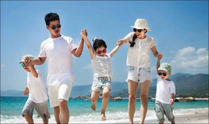 Chuyến du lịch gia đình - quà tặng 1/6 ý nghĩa