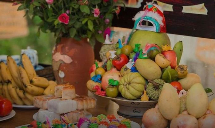Mâm ngũ quả miền Nam không bao gồm chuối