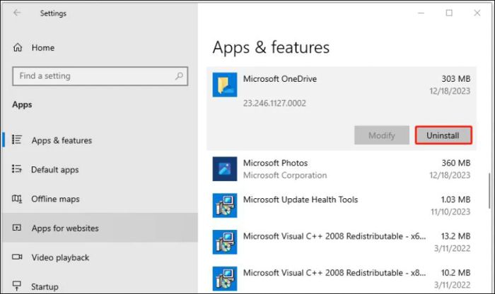 Hướng dẫn nhanh gỡ bỏ OneDrive trên Win 10
