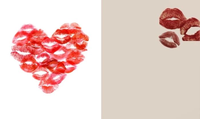 Hình nền Valentine đẹp nhất với những nụ hôn mới