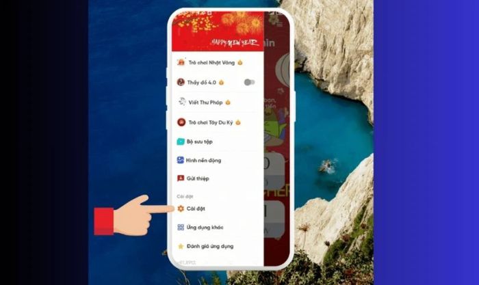 Tìm và tải ứng dụng Sắp Tết 2025 từ CH Play trên điện thoại Android