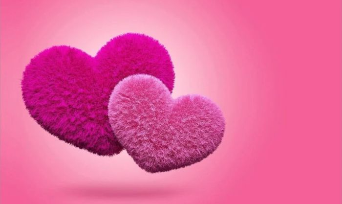 Hình nền Valentine 2025 cute cho máy tính