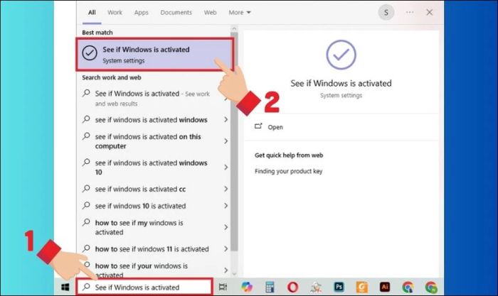 Hướng dẫn cách kiểm tra Windows 11 bản quyền bằng Windows Activation