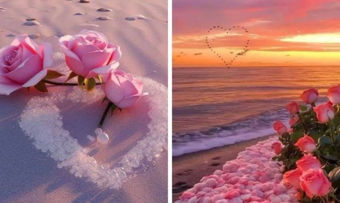 Hình nền Valentine đẹp và lãng mạn với hoa hồng mới nhất